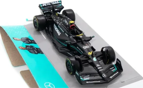 Miniatura 6 de HTLNUZD Bburago 2023 1:43 F1Mercedes AMGW14#44 para Lewis Hamilton Formula One W14#44 1/43 Aleación Racing Die Cast Car Static Adult Collection