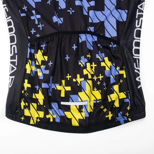 Miniatura 133 de Nuevo Pro cremallera completa hombres ciclismo Jersey manga corta Riding Shirt USA