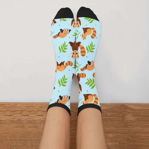 Miniatura 3 de Calcetines altos novedosos para mujeres y hombres