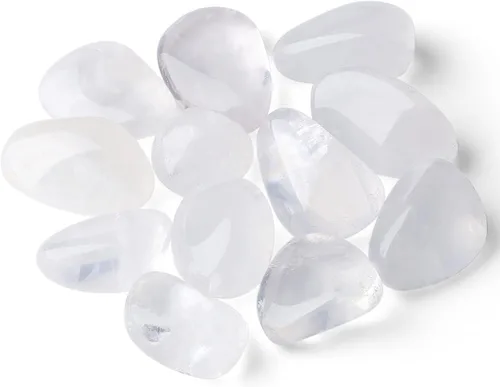Miniatura 27 de QINJIEJIE Cristales de amatista (más de 1000 quilates), piedras pulidas a granel, cristal grande, decoración curativa de Reiki, 0.6-1 pulgada, 7.05