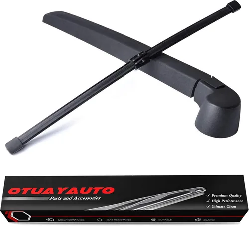Miniatura 9 de Escobillas limpiaparabrisas traseras de repuesto de OTUAYAUTO para Audi Q3 2015-2024, conjunto de brazo y escobilla
