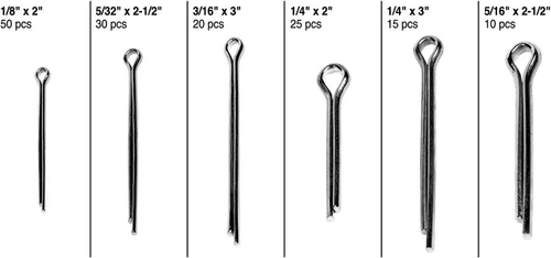 Miniatura 3 de Performance Tool W5206 - Surtido de pasadores grandes de 150 piezas