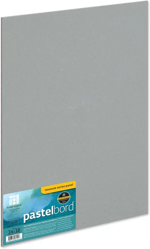Miniatura 44 de Ampersand Art Supply Serie Museum Pastelbord 5 x 7 pulgadas Colores surtidos Panel de pintura pastel y seco de 1/2 pulgada Sostiene más