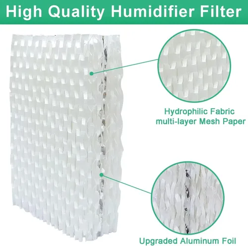 Miniatura 4 de Filtro humidificador de repuesto para Equate, paquete de 2 (compatible con eqwf813/pcwf813/rwf813)