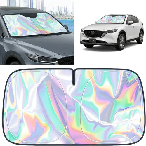 Miniatura 11 de Parasol para parabrisas Honda HR-V 2023-2025 – Cubierta plegable para parabrisas para accesorios HRV Protege el coche de los rayos solares