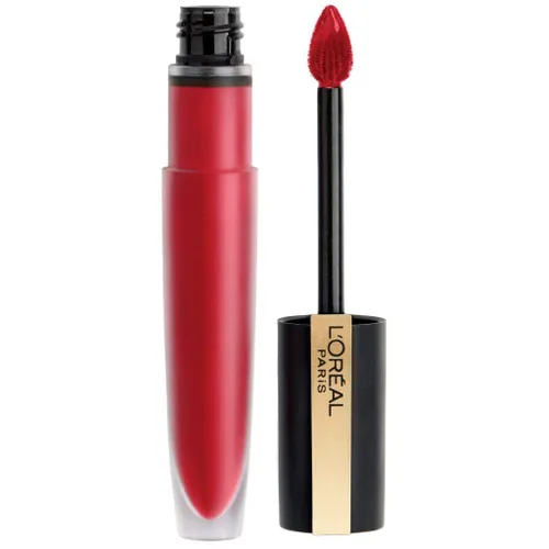 Miniatura 21 de L'Oréal Paris Makeup Rouge Signature - Pinta labios de larga duración acabado mate, ultraligero, ultracómodo, color de pigmento alto, aplicador