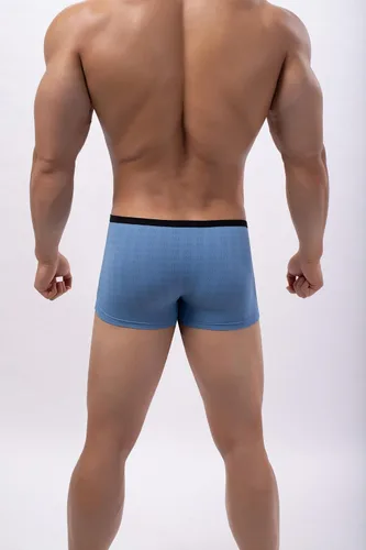Miniatura 7 de 1 ONEFIT Calzoncillos tipo bóxer para hombre, ropa interior de ángulo plano, malla transpirable, seda de hielo, nailon, bolsa convexa, con apertura