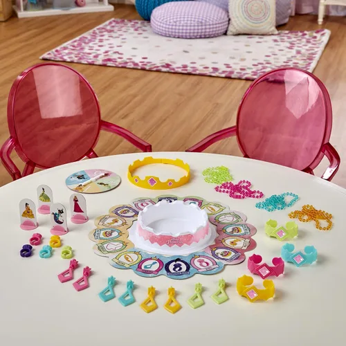 Miniatura 10 de Hasbro Gaming Pretty Pretty Princess: Edition Juego de Mesa con Princesas de Disney, Juego de Vestirse con Joyas para Niños de 5 Años en Adelante