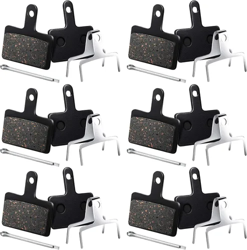 6 pastillas de freno de bicicleta compatibles con Shimano Deore TRP Tektro Br-M575 M525 M515 T615 T675 M505 M495 M486 M485 M475 M465 M447 M446 M445