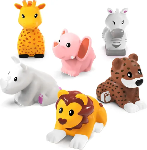 Miniatura 10 de Tub Works® Juguetes de baño Marine™ sin moho, paquete de 6 Diseño de juguetes de baño sellados y sin agujeros que mantiene la humedad fuera