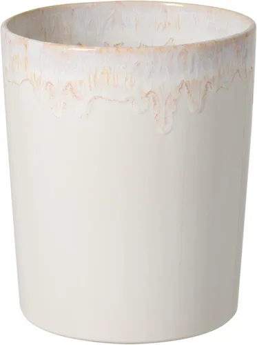 Miniatura 3 de Casafina Cubo de basura de cerámica – Colección Taormina, Aqua Accesorios de baño de cerámica Decoración de baño de calidad 8 x 9.75 pulgadas