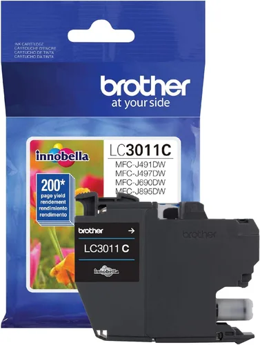 Miniatura 11 de Brother LC30132PKS - Paquete de 2 cartuchos de tinta negra de alto rendimiento, rendimiento de página de hasta 400 páginas/cartucho, LC3013 Negro