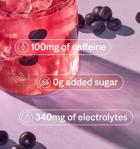 Miniatura 3 de Cure Hydration Performance Mezcla de bebida energética con electrolitos a base de plantas Sin azúcar añadida Polvo para alivio