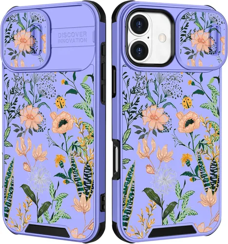 Miniatura 57 de Funermei Funda 2 en 1 para iPhone 13/iPhone 14 para mujeres, linda funda de teléfono con calavera para niñas, diseño de esqueleto gótico, divertido