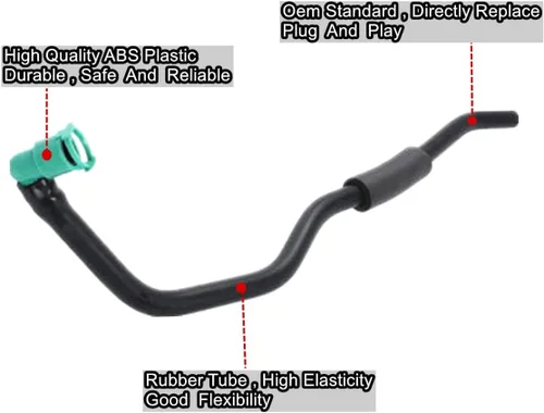 Miniatura 5 de Conjunto de manguera separadora de vapor de combustible Compatible con 1997-2004 Ford Expedition Lobo F150 F250 1998 Lincoln Navigator Reemplazo