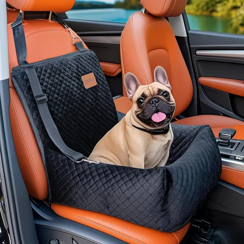Asiento de automóvil para perro, asiento elevador para mascotas, asiento de seguridad para viajes, el asiento para perro hecho de materiales es