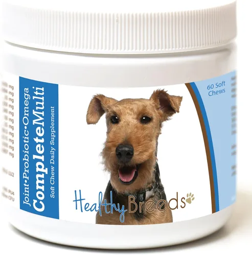 Miniatura 320 de Healthy Breeds Pug todo en uno multivitamínico suave masticable 60