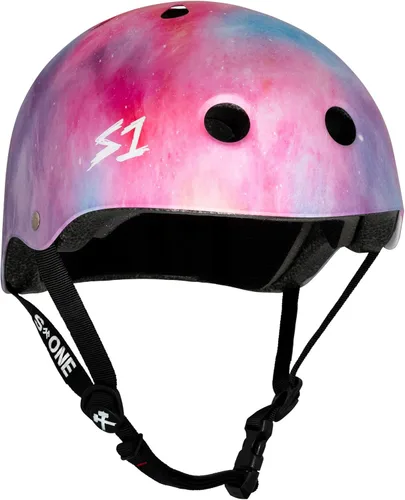 Miniatura 48 de Casco S1 Lifer para patinaje en monopatín, BMX y patinaje sobre ruedas Brillo rosa intenso