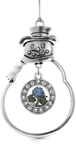 Miniatura 71 de Inspired Silver - Roller Queen - Adorno de Navidad plateado - Adorno circular para árbol de Navidad con circonita cúbica - Decoración colgante
