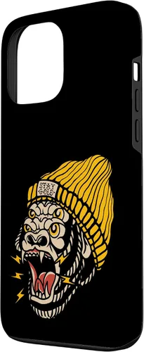 Miniatura 2 de Carcasa tradicional para iPhone 13 Pro Max Gorilla Inked Flash Old School Ink Addict
