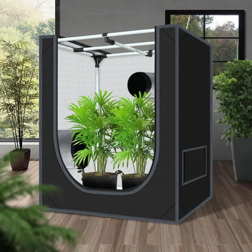 Miniatura 2 de Tienda de cultivo de 18 x 30 x 36 pulgadas para plantas de interior 600D Mylar hidropónico de alta reflexión para plantas, frutas, flores, cultivo