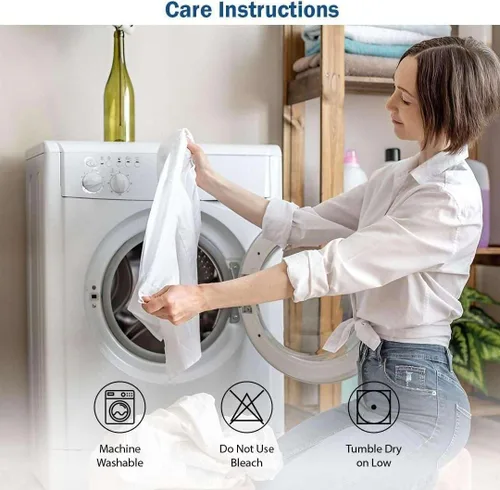 Miniatura 7 de Ready To Rest Falda para cama nido individual de 12 pulgadas de caída, faldas de cama estilo plisado para camas nido, esquinas divididas con Blanco