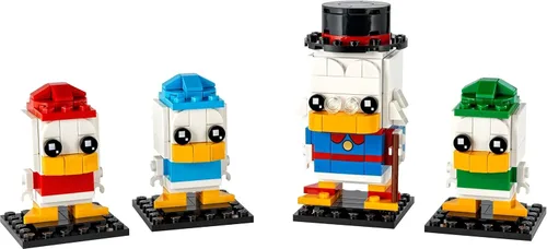 LEGO Brickheadz Disney Ducktales 40477 Scrooge McDuck, Louie, Huey & Dewey (340 piezas)