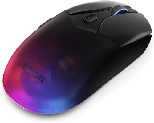 Miniatura 13 de Lenovo Legion M410 Mouse Inalámbrico RGB para Juegos – Mouse de 6 Botones con Agarre Palmar con 16,000 DPI, Batería Recargable de 53 Horas