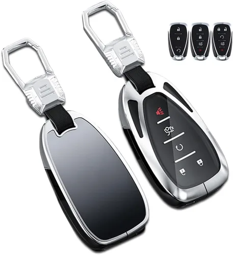 Miniatura 10 de Carcasa trasera de cristal degradado de aleación de zinc, accesorios compatibles con Chevrolet Chevy Malibu Camaro Cruze Traverse Sonic Volt Bolt
