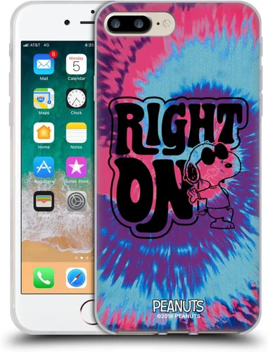 Miniatura 37 de Head Case Designs Funda de gel Woodstock 50th con licencia oficial de Peanuts Snoopy Guitar 1969 [protección de grado militar] compatible con Apple