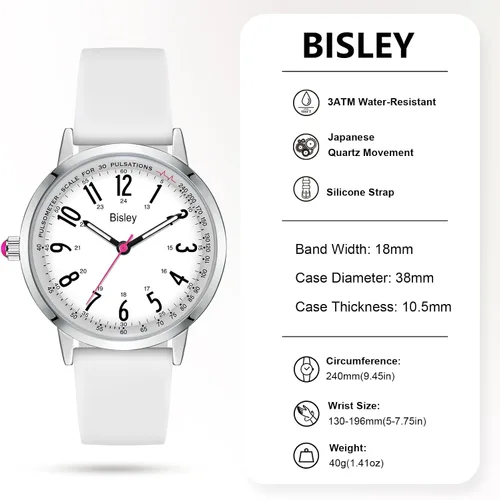 Miniatura 5 de Reloj de silicona para mujer, resistente al agua, relojes analógicos de cuarzo, regalo para mujer y niña