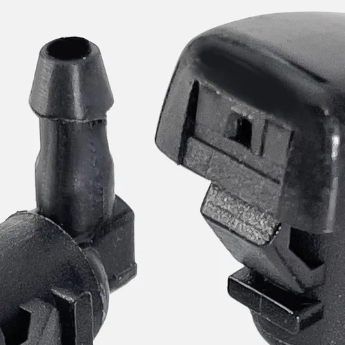Miniatura 7 de Click&Fit Boquillas para limpiaparabrisas compatible con Ford Fusion 2008 2009 2010 2011 2012, Lincoln MKZ, Mercury Milan. El kit de chorro