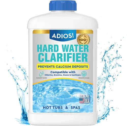 Miniatura 8 de ADIOS! Eliminador de Calcio de Agua Dura para Bañera de Hidromasaje con Clarificador de Sarro y Manchas, Suaviza, Trata y Reduce los Depósitos