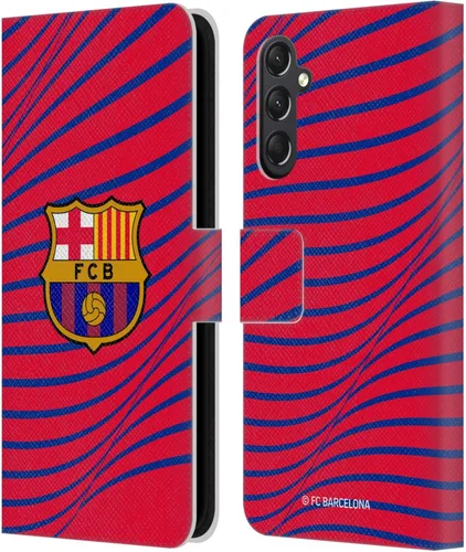 Miniatura 139 de Head Case Designs Funda de piel con licencia oficial del FC Barcelona Barca Crest Graphics para Samsung Galaxy A06 4G