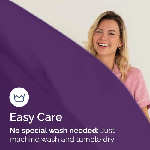 Miniatura 8 de Sábana bajera tamaño California King, ropa de cama suave con esquinas de 8 a 16 pulgadas de profundidad, transpirable, fresca y sin arrugas, cuidado