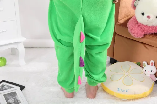Miniatura 7 de Honeystore piyama de disfraz de dinosaurio para Halloween una pieza unisex