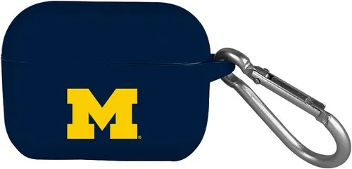 Miniatura 6 de Collegiate Ohio State Buckeyes - Funda de silicona para Apple AirPods Pro (1ª/2ª generación) con mosquetón