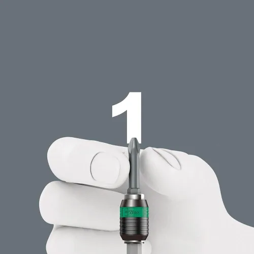 Miniatura 7 de Wera - 5052503001 Herramientas 4013288098016 Portabrocas Rapidaptor 889/4/1-1/4x75mm, MULTI