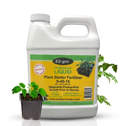 EZ-gro - Fertilizante de inicio de plantas y fertilizante de plántulas | Nuestro fertilizante líquido para plántulas es un excelente iniciador de