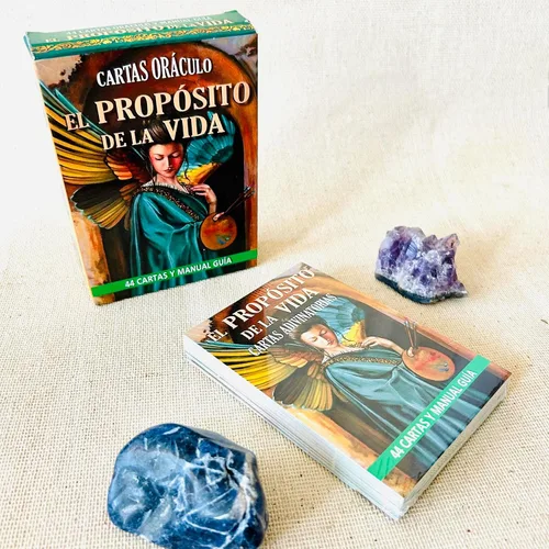 Miniatura 7 de Cartas Oraculo Proposito de la vida en español, Edición en español, principiante amigable, familiar, Propósito de la vida oráculo