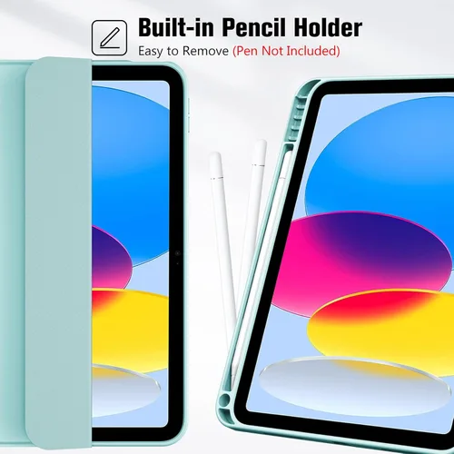 Miniatura 3 de ProCase Funda para iPad (A16) de 11ª Generación de 11 Pulgadas 2025/iPad de 10ª Generación de 10.9 Pulgadas 2022 con Soporte para Lápiz, Funda