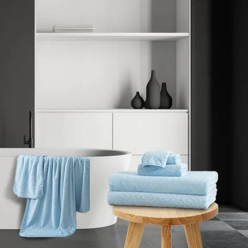 Miniatura 2 de Ferdilan Juego de 8 toallas de baño extra grandes, 2 toallas de baño de gran tamaño (35 x 70 pulgadas), 2 toallas de mano, 4 toallas para la cara