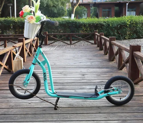Miniatura 7 de MEGHNA Mini cesta tejida para bicicleta para manillar de bicicleta para niña y niño para scooter, varios colores Blanco