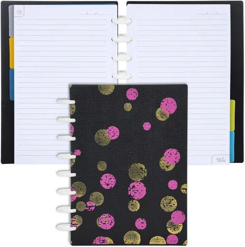 Miniatura 142 de Talia - Cuadernos de notas con tapas, planificador, personalizables, (Azul de Verano, Junior (5.5 pulgadas x 8.5 pulgadas)) Azul verano