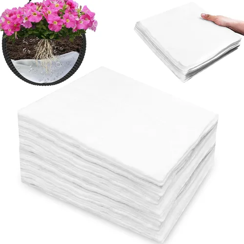 Forro de cesta colgante de riego automático de 10 x 10 pulgadas, 20 forros de riego, tapetes de riego automático para cesta colgante, captador de