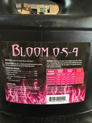 Miniatura 7 de Micro, Grow and Bloom Botellas de 4 litros - 1 de cada una