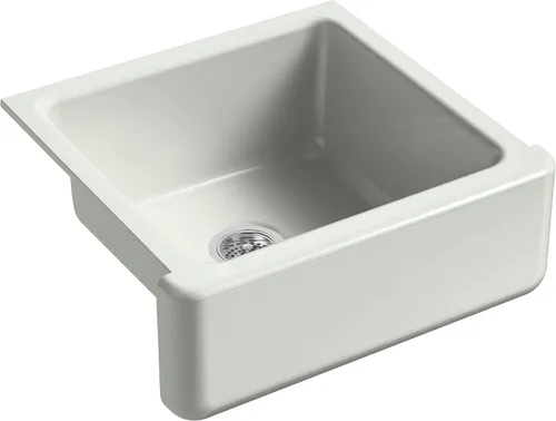 Miniatura 44 de KOHLER Whitehaven® K-6427-42 - Fregadero de cocina empotrado de 35-3/4 pulgadas, autorecortable, Smart Divide, Grande/Mediano con Delantal alto