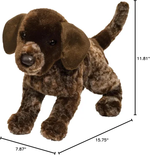 Miniatura 2 de Douglas Wolfgang - Peluche de perro puntero alemán