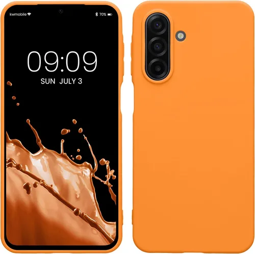 Miniatura 239 de kwmobile Funda compatible con Samsung Galaxy A23 4G / 5G - Funda de silicona TPU metálica suave y delgada - Rojo oscuro metálico