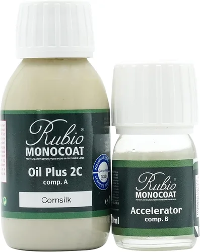 Miniatura 97 de Rubio Monocoat Tinte y acabado para madera de 650 pies cuadrados - Niebla Oil Plus 2C Aceite de linaza de secado rápido, ecológico